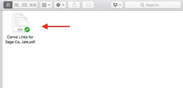 Tutorial: Opening Canva Links from a PDF by Sparrow and Snow