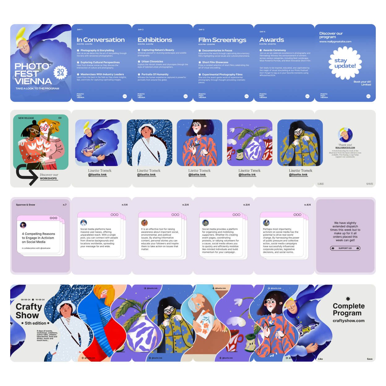Liquorice Carousel Templates Perfect for tutorials, educational content, activism, and event promotions, these templates help you deliver valuable, step-by-step information while keeping your audience captivated and engaged.